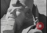 Image of Abu Simbel temple before removal Egypt, 1964, second 61 stock footage video 65675078610