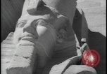 Image of Abu Simbel temple before removal Egypt, 1964, second 62 stock footage video 65675078610