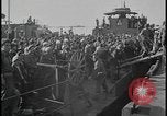Image of Haim Arlozorov refugees disembark under guard Haifa Palestine, 1947, second 5 stock footage video 65675078615