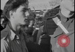 Image of Haim Arlozorov refugees disembark under guard Haifa Palestine, 1947, second 14 stock footage video 65675078615