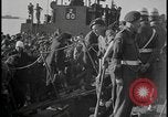 Image of Haim Arlozorov refugees disembark under guard Haifa Palestine, 1947, second 18 stock footage video 65675078615