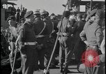 Image of Haim Arlozorov refugees disembark under guard Haifa Palestine, 1947, second 22 stock footage video 65675078615