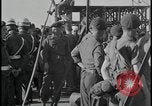 Image of Haim Arlozorov refugees disembark under guard Haifa Palestine, 1947, second 24 stock footage video 65675078615
