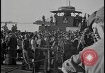 Image of Haim Arlozorov refugees disembark under guard Haifa Palestine, 1947, second 29 stock footage video 65675078615