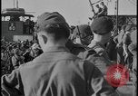 Image of Haim Arlozorov refugees disembark under guard Haifa Palestine, 1947, second 32 stock footage video 65675078615