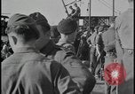 Image of Haim Arlozorov refugees disembark under guard Haifa Palestine, 1947, second 33 stock footage video 65675078615