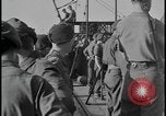 Image of Haim Arlozorov refugees disembark under guard Haifa Palestine, 1947, second 34 stock footage video 65675078615