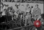 Image of Haim Arlozorov refugees disembark under guard Haifa Palestine, 1947, second 36 stock footage video 65675078615