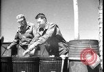Image of United States soldiers wash mess kits Iran, 1944, second 39 stock footage video 65675078626
