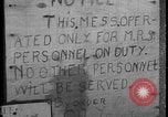 Image of mess hut signs Iran WW2 Iran, 1944, second 28 stock footage video 65675078627