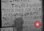 Image of mess hut signs Iran WW2 Iran, 1944, second 29 stock footage video 65675078627
