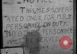 Image of mess hut signs Iran WW2 Iran, 1944, second 30 stock footage video 65675078627