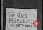 Image of mess hut signs Iran WW2 Iran, 1944, second 33 stock footage video 65675078627