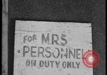 Image of mess hut signs Iran WW2 Iran, 1944, second 34 stock footage video 65675078627