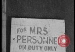 Image of mess hut signs Iran WW2 Iran, 1944, second 35 stock footage video 65675078627
