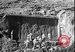 Image of United States soldiers inspect Fath Ali Shah Inscription WW2 Rey Iran, 1944, second 14 stock footage video 65675078630