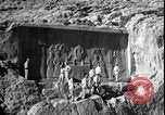Image of United States soldiers inspect Fath Ali Shah Inscription WW2 Rey Iran, 1944, second 15 stock footage video 65675078630