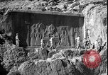 Image of United States soldiers inspect Fath Ali Shah Inscription WW2 Rey Iran, 1944, second 22 stock footage video 65675078630