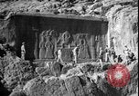 Image of United States soldiers inspect Fath Ali Shah Inscription WW2 Rey Iran, 1944, second 23 stock footage video 65675078630