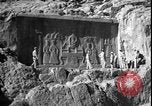 Image of United States soldiers inspect Fath Ali Shah Inscription WW2 Rey Iran, 1944, second 26 stock footage video 65675078630