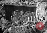 Image of United States soldiers inspect Fath Ali Shah Inscription WW2 Rey Iran, 1944, second 27 stock footage video 65675078630