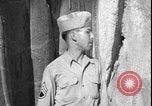 Image of United States soldiers inspect Fath Ali Shah Inscription WW2 Rey Iran, 1944, second 36 stock footage video 65675078630
