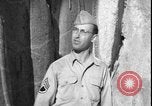 Image of United States soldiers inspect Fath Ali Shah Inscription WW2 Rey Iran, 1944, second 39 stock footage video 65675078630