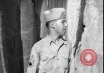 Image of United States soldiers inspect Fath Ali Shah Inscription WW2 Rey Iran, 1944, second 40 stock footage video 65675078630