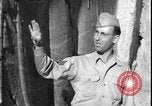 Image of United States soldiers inspect Fath Ali Shah Inscription WW2 Rey Iran, 1944, second 59 stock footage video 65675078630