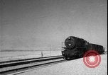 Image of Iranian railroad locomotive crew receives dispatch WW2 Iran, 1944, second 13 stock footage video 65675078636