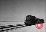Image of Iranian railroad locomotive crew receives dispatch WW2 Iran, 1944, second 15 stock footage video 65675078636