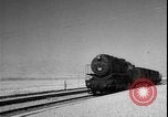 Image of Iranian railroad locomotive crew receives dispatch WW2 Iran, 1944, second 16 stock footage video 65675078636