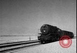 Image of Iranian railroad locomotive crew receives dispatch WW2 Iran, 1944, second 17 stock footage video 65675078636