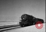 Image of Iranian railroad locomotive crew receives dispatch WW2 Iran, 1944, second 20 stock footage video 65675078636