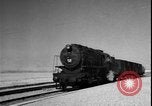 Image of Iranian railroad locomotive crew receives dispatch WW2 Iran, 1944, second 22 stock footage video 65675078636
