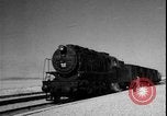 Image of Iranian railroad locomotive crew receives dispatch WW2 Iran, 1944, second 33 stock footage video 65675078636