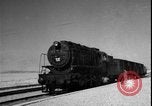 Image of Iranian railroad locomotive crew receives dispatch WW2 Iran, 1944, second 34 stock footage video 65675078636