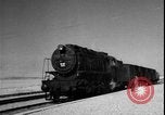 Image of Iranian railroad locomotive crew receives dispatch WW2 Iran, 1944, second 35 stock footage video 65675078636