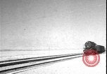 Image of Iranian railroad locomotive crew receives dispatch WW2 Iran, 1944, second 40 stock footage video 65675078636