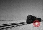 Image of Iranian railroad locomotive crew receives dispatch WW2 Iran, 1944, second 47 stock footage video 65675078636