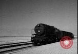 Image of Iranian railroad locomotive crew receives dispatch WW2 Iran, 1944, second 51 stock footage video 65675078636