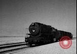 Image of Iranian railroad locomotive crew receives dispatch WW2 Iran, 1944, second 52 stock footage video 65675078636