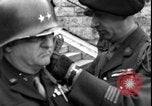 Image of General Walton H Walker receives Fourragere WW2 Verdun France, 1944, second 24 stock footage video 65675078637