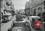 Image of British convoy patrols Jerusalem Palestine Jerusalem Palestine, 1947, second 18 stock footage video 65675078640