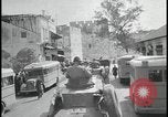 Image of British convoy patrols Jerusalem Palestine Jerusalem Palestine, 1947, second 31 stock footage video 65675078640