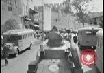 Image of British convoy patrols Jerusalem Palestine Jerusalem Palestine, 1947, second 32 stock footage video 65675078640