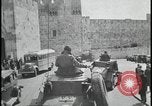 Image of British convoy patrols Jerusalem Palestine Jerusalem Palestine, 1947, second 40 stock footage video 65675078640