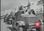 Image of British convoy patrols Jerusalem Palestine Jerusalem Palestine, 1947, second 48 stock footage video 65675078640