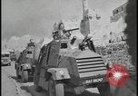 Image of British convoy patrols Jerusalem Palestine Jerusalem Palestine, 1947, second 50 stock footage video 65675078640