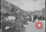 Image of British convoy patrols Jerusalem Palestine Jerusalem Palestine, 1947, second 51 stock footage video 65675078640